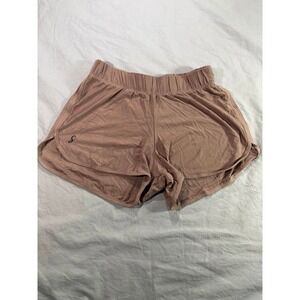 Soel Dancewear Kids Child Large Khaki Dolphin Athletic Dance Shorts Soft